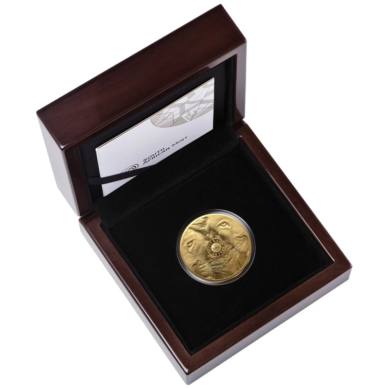 Südafrika: Goldmünze Lion 2025 Proof 1 oz Sammlermünzen