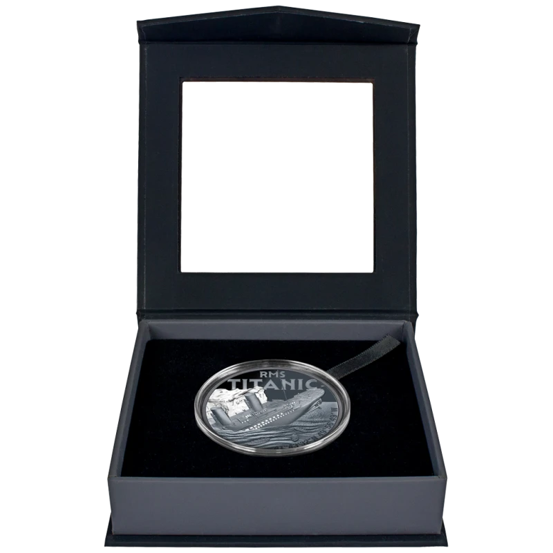 Niue Silbermünze Titanic 2025 Polierte Platte 1 oz Farbig Sammlermünzen