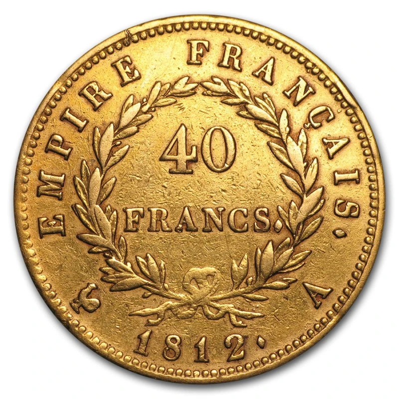 Frankreich: Goldmünze Napoleon Bonaparte 40 Francs 11,61 g Sammlermünzen