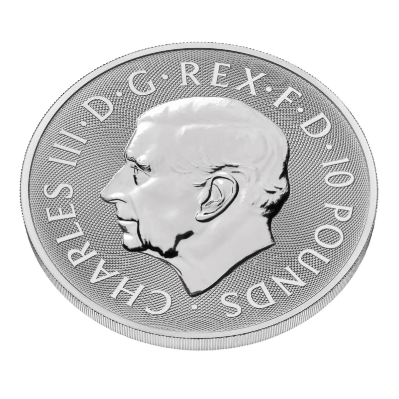 UK: Silbermünze Greyhound of Richmond 2025 10 oz Sammlermünzen