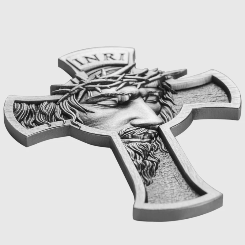 Chad: silver coin Jesus Cross 2025 1 oz Collectible coins