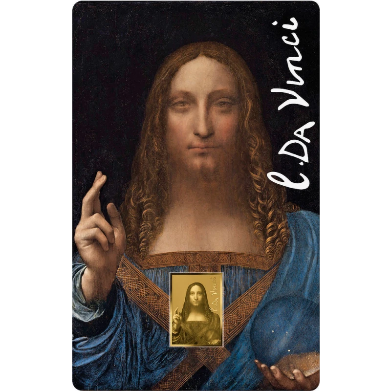 Tschad: Goldmünze Salvator Mundi 1/1000 Unze Sammlermünzen