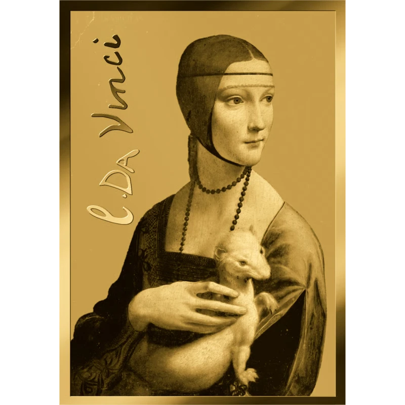 Chad: gold coin Poppy field near Argenteuil 1/1000 oz Collectible coins