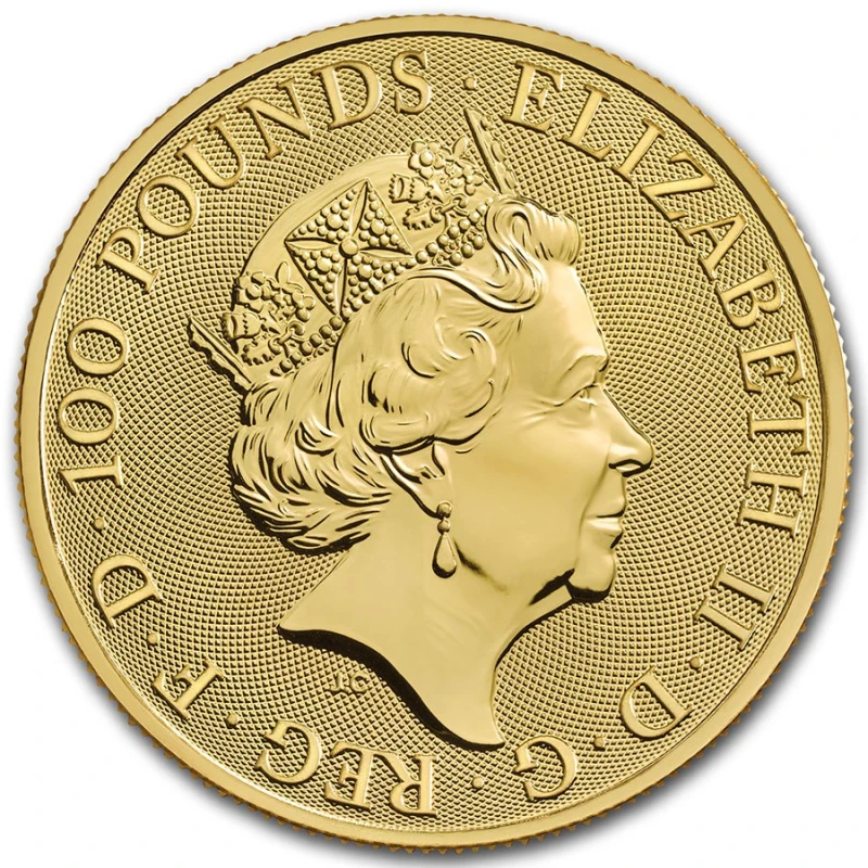 UK Greyhound of Richmond 2021 1 oz Goldmünze Anlagemünzen