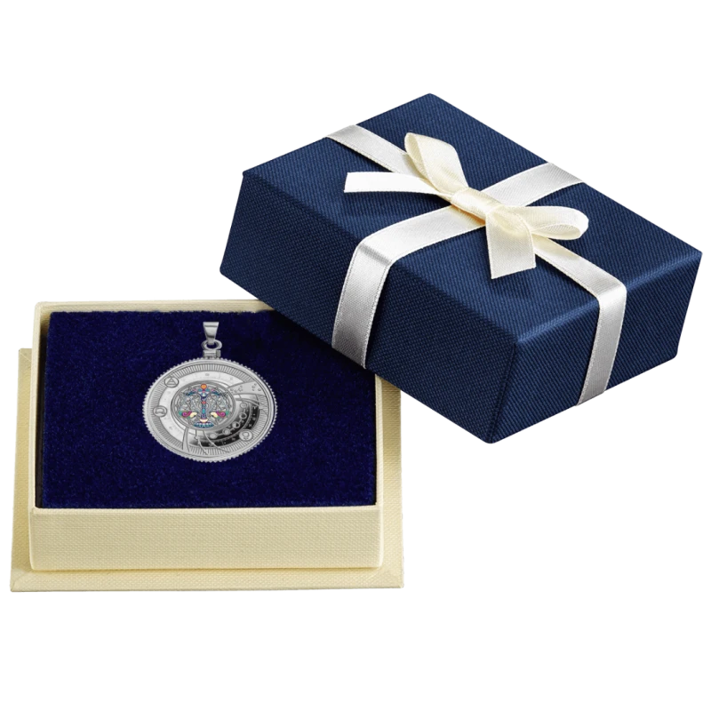 Kamerun: Silbermünze Waage 2025 Polierte Platte koloriert 10 g Sammlermünzen