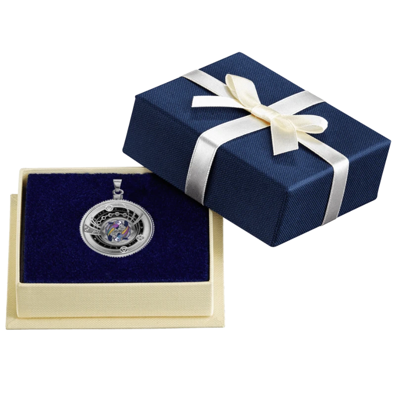 Cameroon: silver coin Pisces 2025 Proof colored 10 g Collectible coins