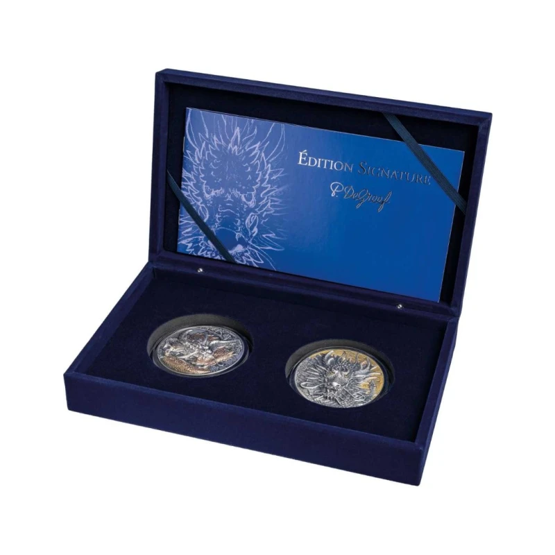 Republic of Côte d’Ivoire: silver coins Phoenix 2025 10 oz Collectible coins