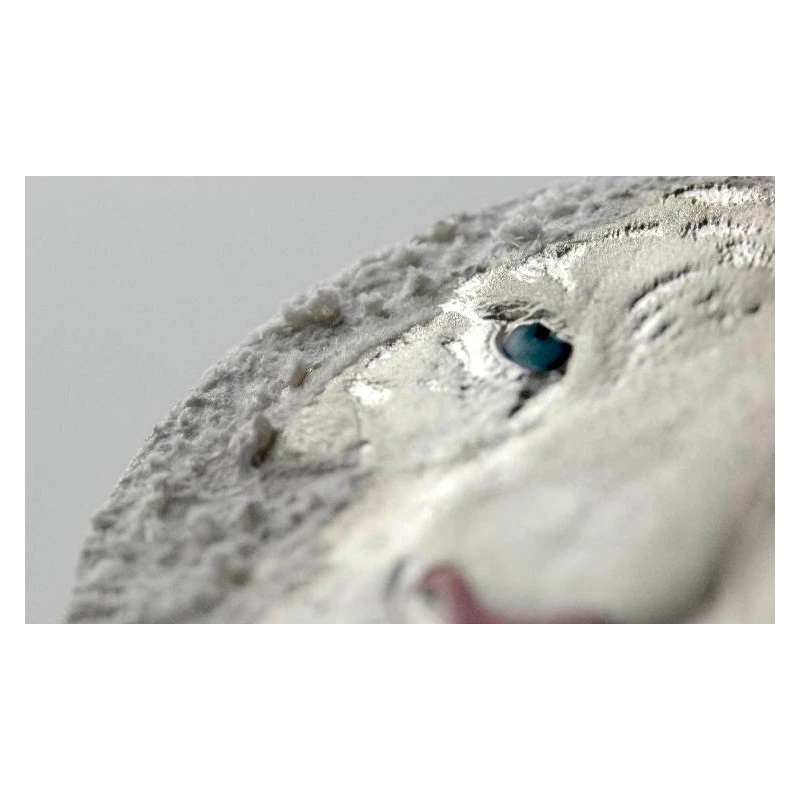 Niue: Silbermünze White Tiger 2022 3 oz Sammlermünzen