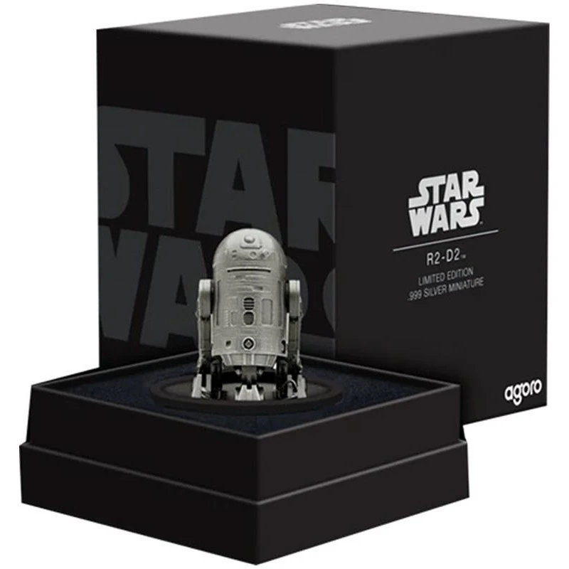 Niue: Silbermünze Star Wars R2-D2 2024 150 g Sammlermünzen