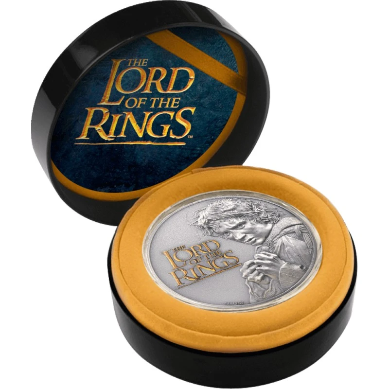 Cook Islands: silver coin Lord of the Rings 2022 2 oz Collectible coins