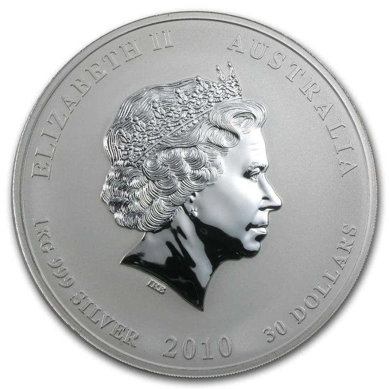 Australia Silver Coin Lunar II Year of the Tiger 2010 1000 g Investment coins