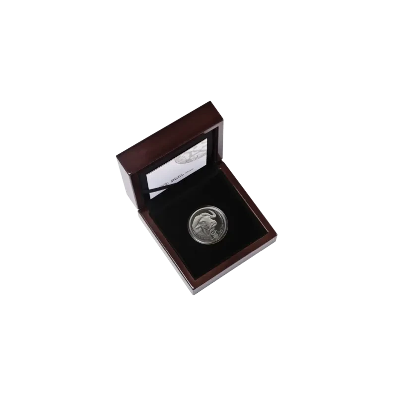 Südafrika Platinmünze Büffel 2023 polierte Platte 1 Unze Sammlermünzen