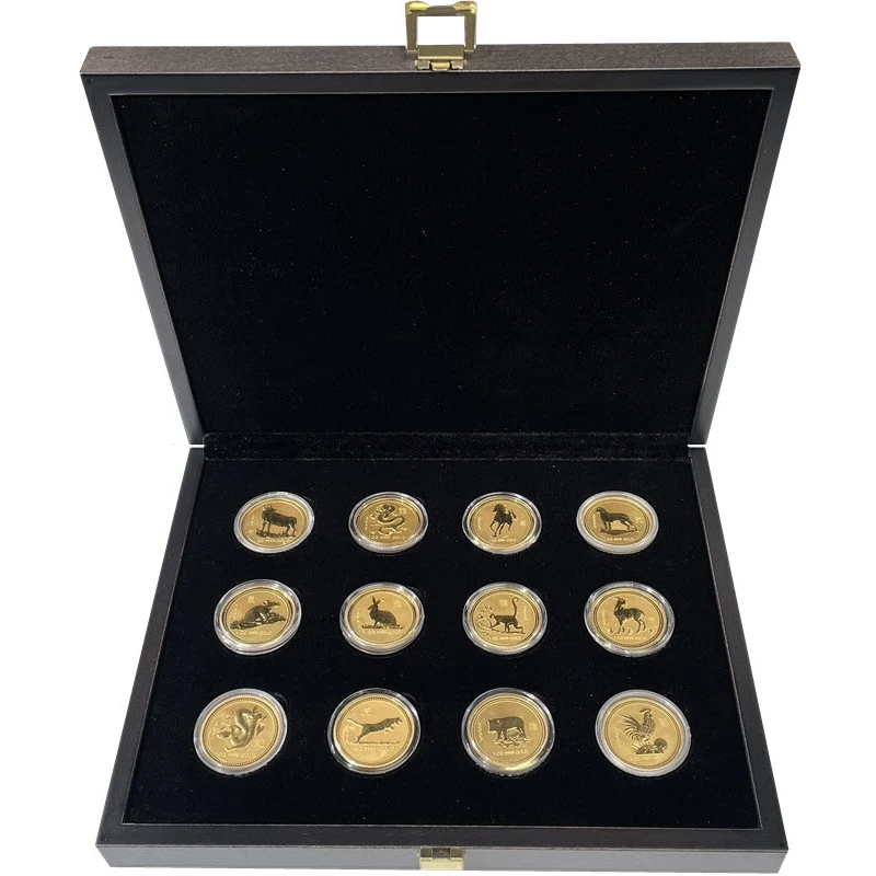 Australia Gold Coins Lunar I 1996–2007 12 oz Set Collectible coins