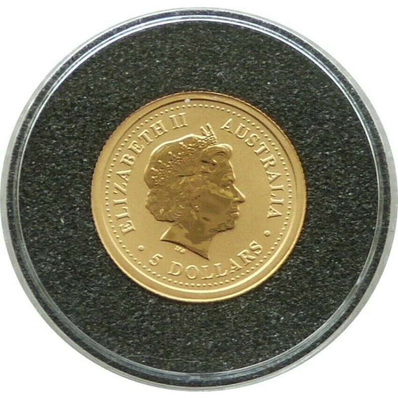 Australia Gold Coin Kangaroo 2003 1/20 oz Investment coins