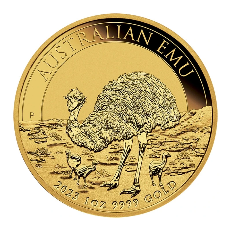 Australia Gold Coin Emu 2023 1 oz Collectible coins