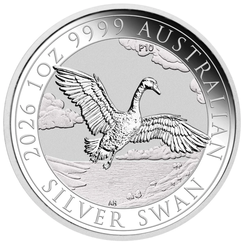 Australien Silbermünze Schwan 2026 1 oz Anlagemünzen