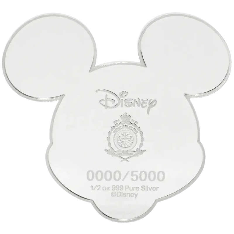 Niue Silbermünze Disney Mickey Mouse 2026 polierte Platte 1/2 oz Sammlermünzen