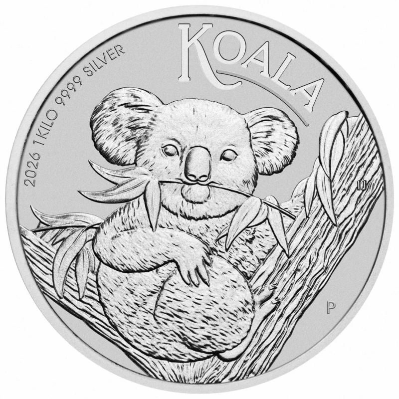 Australien Silbermünze Koala 2026 1000 g Anlagemünzen