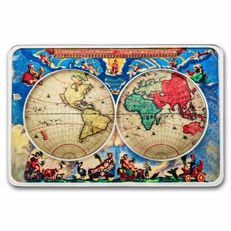 Kamerun Silbermünze Atlas Maior 2026 polierte Platte 1 oz Sammlermünzen