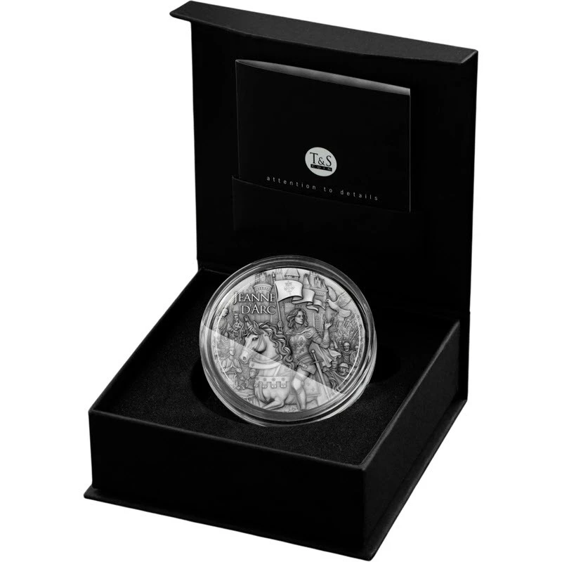 Niue Silbermünze Jeanne d'Arc 2025 2 oz Sammlermünzen
